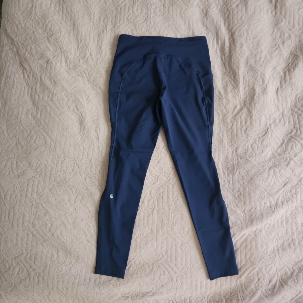 Lululemon Swift Speed High-Rise Tight 28" Sz 10 Mineral Blue - Picture 14 of 15